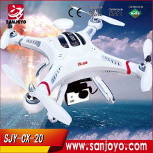 Juguetes al por mayor de China 2.4G 4CH Auto-Return Digital Proporcional Gopro Quadcopter CX20 potente drone gps cheerson cx-20